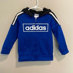 Boy’s 4T adidas Hooded Jacket Like New Condition